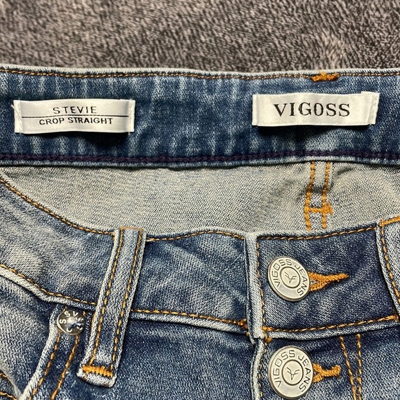 Vigoss Stevie Cropped Straight Jeans - Picture 4 of 8